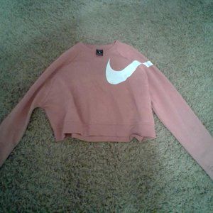 Nike Coral Colored Sweatshirt